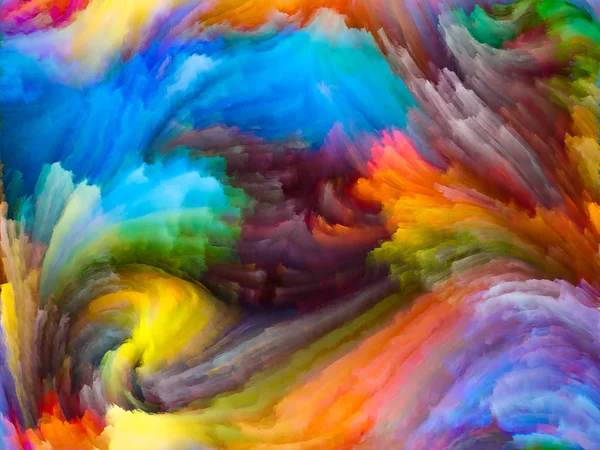 Кольорова Текстура Серії Абстрактний Дизайн Цифрової Фарби Фрактальних Хмар Тему — стокове фото