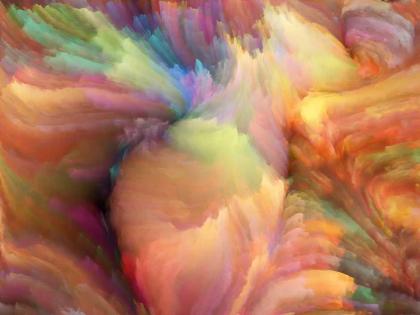 Serie Texturas Color Composición Pintura Digital Nubes Fractales Adecuados Como — Foto de Stock