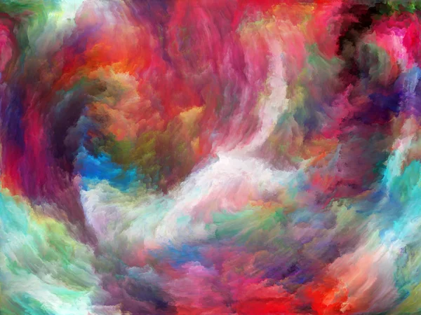 Vortex Twist Swirl Series Disposición Creativa Del Color Movimiento Sobre — Foto de Stock