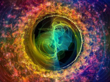 Dalga fonksiyonu serisi. Renkli sinüs titreşimlerin tasarlamak zemin, ışık ve fraktal elemanları inşaat üstünde ses ekolayzer, için müzik spektrum ve kuantum olasılık