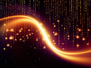 Kuralına göre serisi tasarım. Tasarım bilim, bilgi teknoloji ve matematik konusunda bir metafor olarak basamak ve soyut öğeler oluşur