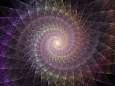 Sarmal geometri serisi. Fraktal öğeleri matematik, geometri ve bilim konusunda iplik girdap fon