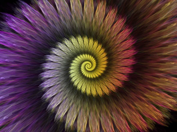 Spiral Geometri Serien Bakgrund Spinning Virvel Fraktal Element Ämnet Matematik — Stockfoto