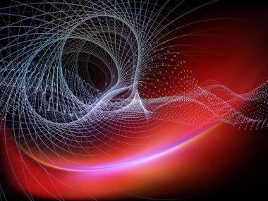 Numara serileri teknoloji. Basamak, Izgaralar ve teknoloji, bilim ve bilgisayar bilgi dünyasına konusu ışıkları sanatsal soyutlama oluşan