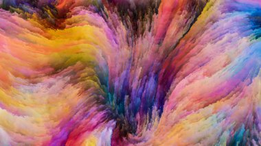 Hareket içinde renk serisi. Soyut kompozisyon akan boya desen projelerinde uygun tasarım, yaratıcılık ve hayal gücü ekranlar ve mobil cihazlar için duvar kağıdı olarak kullanmak için ilgili