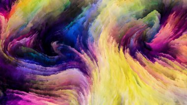 Hareket içinde renk serisi. Soyut kompozisyon akan boya desen projelerinde uygun tasarım, yaratıcılık ve hayal gücü ekranlar ve mobil cihazlar için duvar kağıdı olarak kullanmak için ilgili