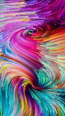 Drama renkler Serisi. Tasarım, yaratıcılık ve hayal gücü konusunda sanal tuval zemin