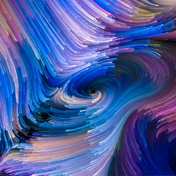 Color Motion Series Artistic Abstraction Composed Liquid Paint Pattern Subject — Stock Photo, Image