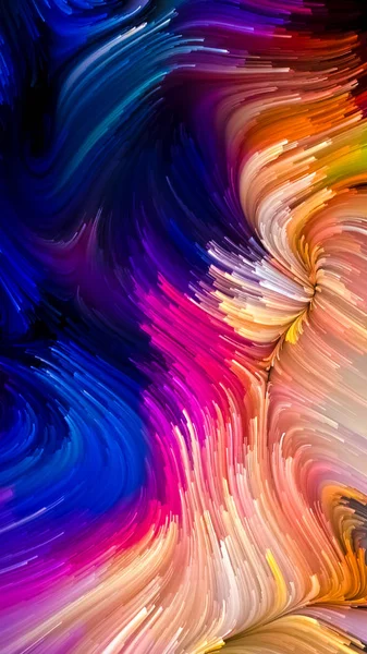 Color Motion Series Background Design Liquid Paint Pattern Subject Design — Stock Photo, Image