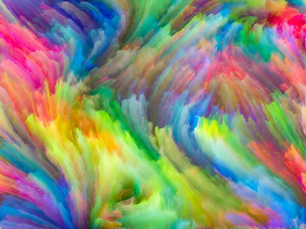 Doku serisi renk. Dijital boya ve fraktal bulutların üstünde dinamik arka planlar ve boyutlu arka arka plan tasarımı