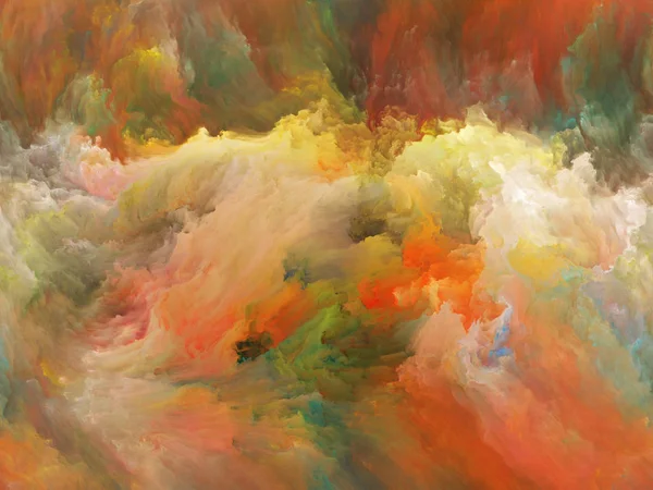 Abstract Kleurenreeks Achtergrond Van Kleurrijke Verf Beweging Doek Als Aanvulling — Stockfoto