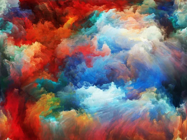 Soyut renk serisi. Kompozisyon sanat, yaratıcılık ve hayal gücü projeler için fon olarak hizmet etmek için hareket tuval üzerine renkli boya