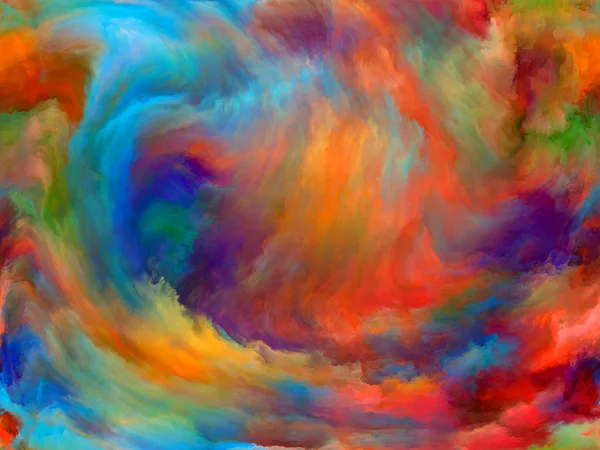 Soyut renk serisi. Kompozisyon sanat, yaratıcılık ve hayal gücü projeler için fon olarak hizmet etmek için hareket tuval üzerine renkli boya