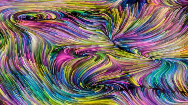 Hareket içinde renk serisi. Arka plan tasarım akan boya desen tasarım, yaratıcılık ve hayal gücü ekranlar ve mobil cihazlar için duvar kağıdı olarak kullanmak için bu konuda