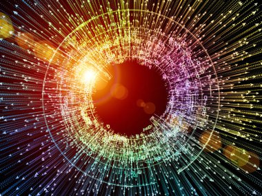 Kuralına göre serisi tasarım. Basamak ve bilim, bilgi teknoloji ve matematik konusunda soyut öğeler arka plan tasarımı