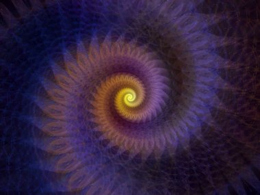 Sarmal geometri serisi. İplik girdap matematik, geometri ve bilim konusunda fraktal unsurların etkileşimi