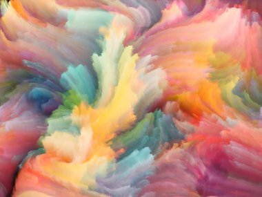 Doku serisi renk. Dijital boya ve fraktal bulutlar dinamik arka planlar ve boyutlu arka planında projelerde için uygun bir zemin olarak kompozisyonu