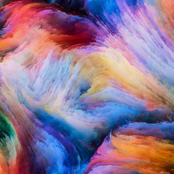 Hareket içinde renk serisi. Arka plan tasarım akan boya desen tasarım, yaratıcılık ve hayal gücü ekranlar ve mobil cihazlar için duvar kağıdı olarak kullanmak için bu konuda