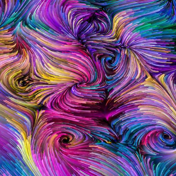 Hareket içinde renk serisi. Akan boya desen tasarım, yaratıcılık ve hayal gücü ekranlar ve mobil cihazlar için duvar kağıdı olarak kullanmak üzere konuyla ilgili kompozisyon