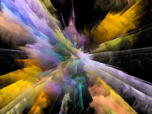 köpüklü fraktal desen doku arka plan olarak kullanmak için 3D çizimi