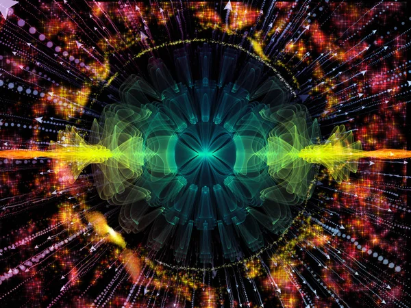 Dalga fonksiyonu serisi. Soyut renkli sinüs titreşimler, ışık ve fraktal öğeleri uygun projeler üzerinde ses ekolayzer, müzik için oluşan spektrum ve kuantum olasılık