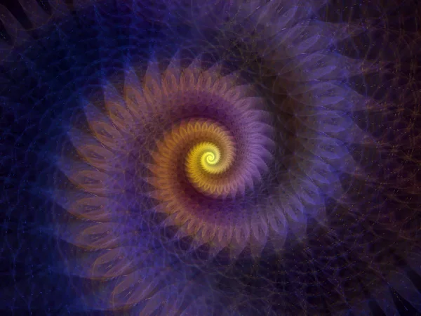 Sarmal geometri serisi. İplik girdap matematik, geometri ve bilim konusunda fraktal unsurların etkileşimi