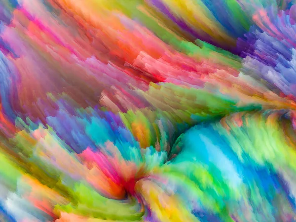 Doku serisi renk. Dinamik arka planlar ve boyutlu arka planında konuda dijital boya ve fraktal bulutlar düzenlenmesi