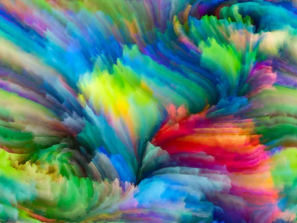 Doku serisi renk. Dinamik arka planlar ve boyutlu arka planında konuda dijital boya ve fraktal bulutlar düzenlenmesi