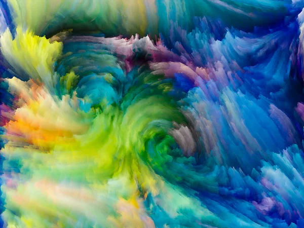 Serie Texturas Color Composición Pintura Digital Nubes Fractales Sobre Tema — Foto de Stock
