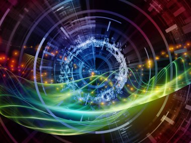 Numara serileri teknoloji. Basamak, Izgaralar ve ışıklar teknoloji, bilim ve bilgisayar bilgi dünyasını konu kompozisyon