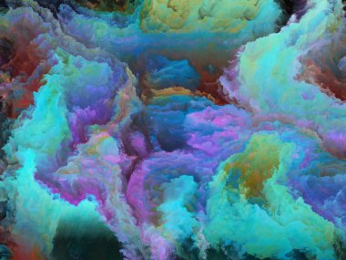 Doku serisi renk. Arka plan boya ve fraktal dijital bulutlar dinamik arka planlar ve boyutlu arka planında projelerde kullanılmak üzere yapılmış