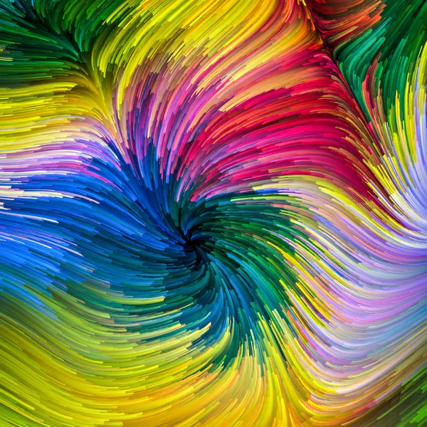 Seria Color Ruchu Kompozycja Płynne Farby Wzór Nadaje Się Jako — Zdjęcie stockowe
