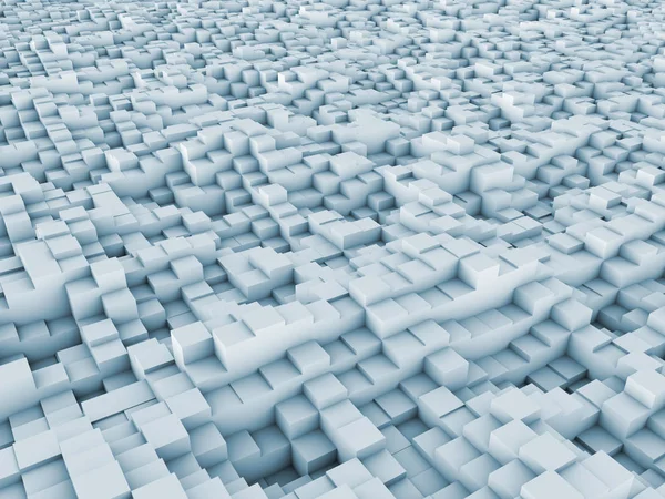 konuyla ilgili bilgisayar grafik çizimi için arka plan öğesi olarak fraktal gürültü ile bozuk uçak ilkel 3D render