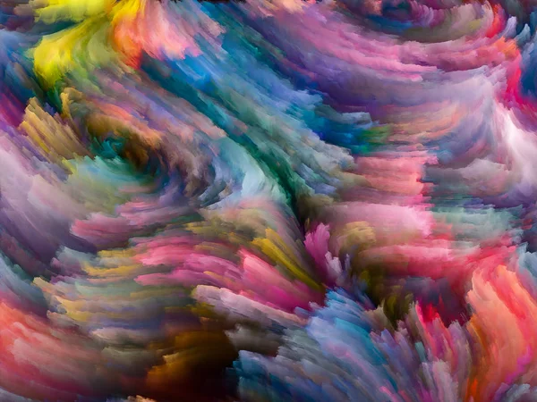 Serie Texturas Color Composición Pintura Digital Nubes Fractales Sobre Tema —  Fotos de Stock