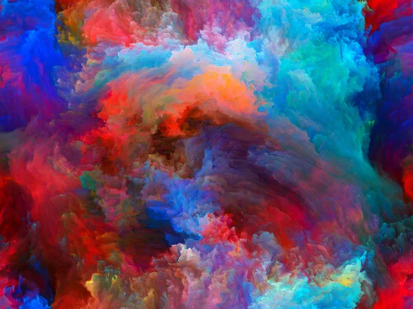 Abstract Color Series Design Made Colorful Paint Motion Canvas Serve — Stock Photo, Image