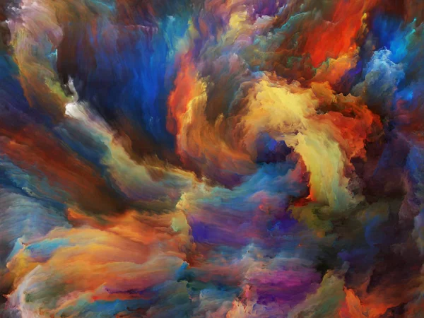 Vortex Twist Swirl Series Composition Color Movement Canvas Subject Art — Stock Photo, Image