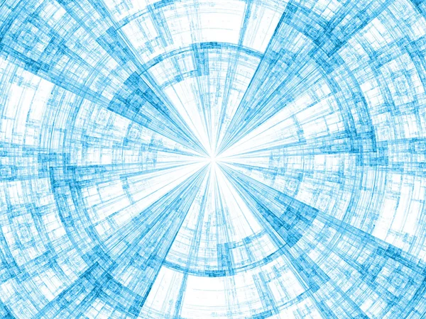 Fraktální Disk Série Pozadí Radiální Kruhové Geometrický Vzor Doplnění Návrhu — Stock fotografie