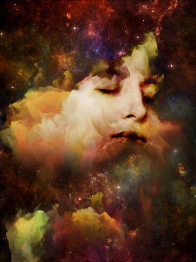 Evren bize hatırlıyorum serisi olacak. Evren, doğa, insan aklının ve hayal gücü üzerinde zemin tasarımı kadının yüzü, Bulutsusu ve yıldız için çalışır