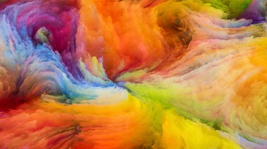 Hareket içinde renk serisi. Soyut tasarım akan boya desen tasarım, yaratıcılık ve hayal gücü ekranlar ve mobil cihazlar için duvar kağıdı olarak kullanmak için bu konuda yapılmış