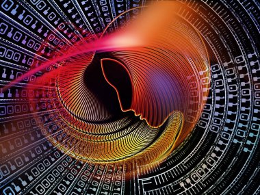 Adam ve numaraları serisi. Zemin sembolik insan profili ve basamak oluşmaktadır ve bilim, bilgi teknoloji ve eğitim projelerde kullanıma uygun