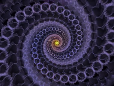 Sarmal geometri serisi. İplik girdap matematik, geometri ve bilim konusunda fraktal unsurların etkileşimi