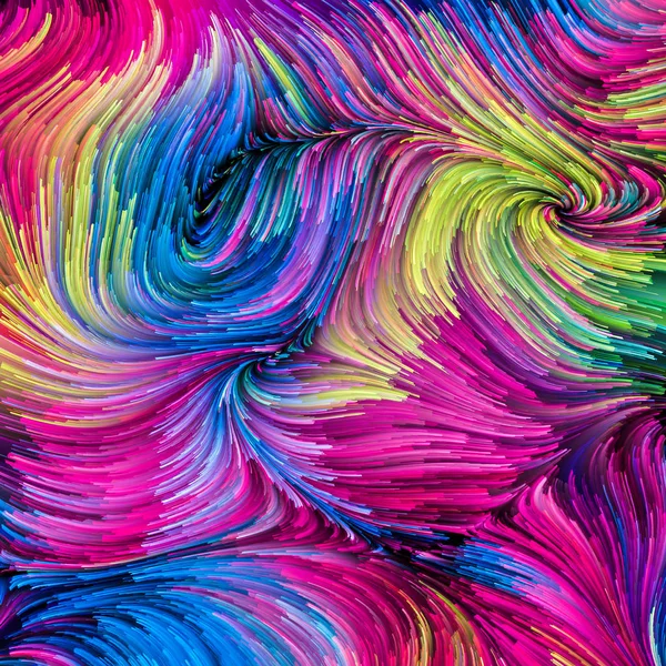 Řada Color Motion Backdrop Složený Flowing Paint Vzor Pro Použití — Stock fotografie
