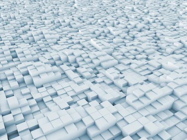 konuyla ilgili bilgisayar grafik çizimi için arka plan öğesi olarak fraktal gürültü ile bozuk uçak ilkel 3D render