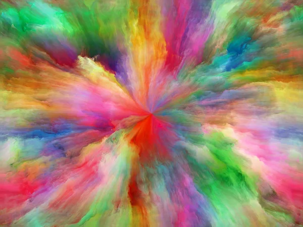 Abstract Color Series Design Composed Colorful Paint Motion Canvas Metaphor — Stock Photo, Image