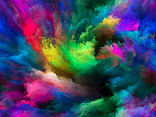 Seria Vortex Twist Swirl Ułożenie Koloru Ruchu Płótnie Temat Sztuki — Zdjęcie stockowe