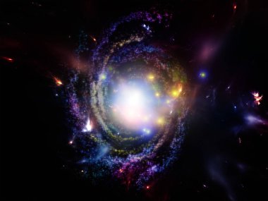 Cosmos dizi elemanları. Arka plan tasarım alanı ve yıldız matematik, bilim, eğitim ve modern teknoloji konusunda