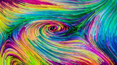 Hareket içinde renk serisi. Akan boya desen tasarım, yaratıcılık ve hayal gücü ekranlar ve mobil cihazlar için duvar kağıdı olarak kullanmak için projelerde için uygun bir zemin olarak kompozisyonu