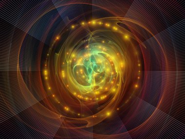 Dalga fonksiyonu serisi. Renkli sinüs titreşimler, ışık ve fraktal öğeleri ses ekolayzer, müzik projelerde için uygun bir zemin olarak spektrum ve kuantum olasılık