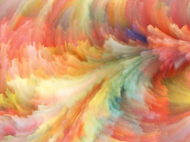 Doku serisi renk. Dijital boya ve fraktal bulutlar dinamik arka planlar ve boyutlu arka planında projelerde için uygun bir zemin olarak kompozisyonu