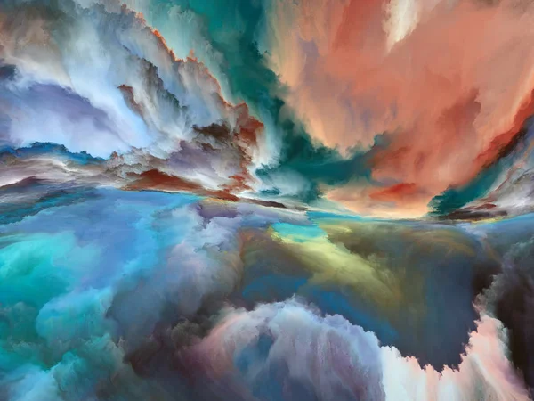 Virtual Abstract Landscape background